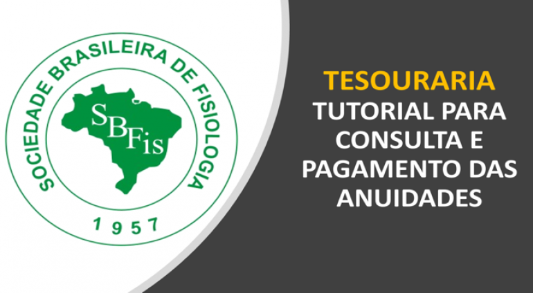 TUTORIAL PARA CONSULTA E PAGAMENTO DAS ANUIDADES